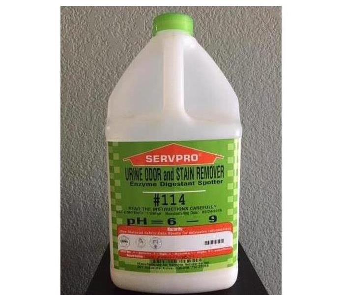 A SERVPRO cleaning product.